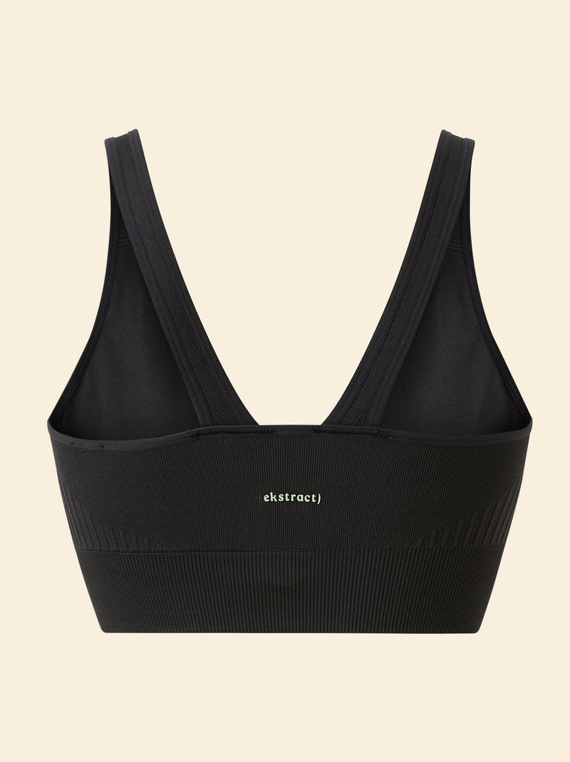 Soutien de desporto de suporte leve - (ekstract) Preto - Kiabi