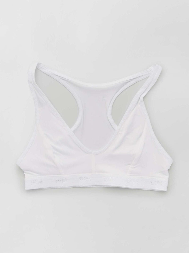Soutien de desporto 'Dim' Branco - Kiabi
