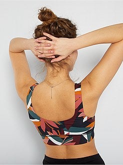 Soutien de desporto em microfibra - Kiabi