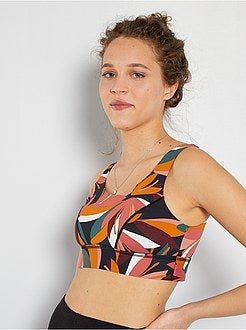 Soutien de desporto em microfibra - Kiabi