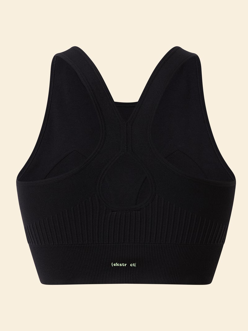 Soutien de desporto em rib suporte leve - (ekstract) Preto - Kiabi