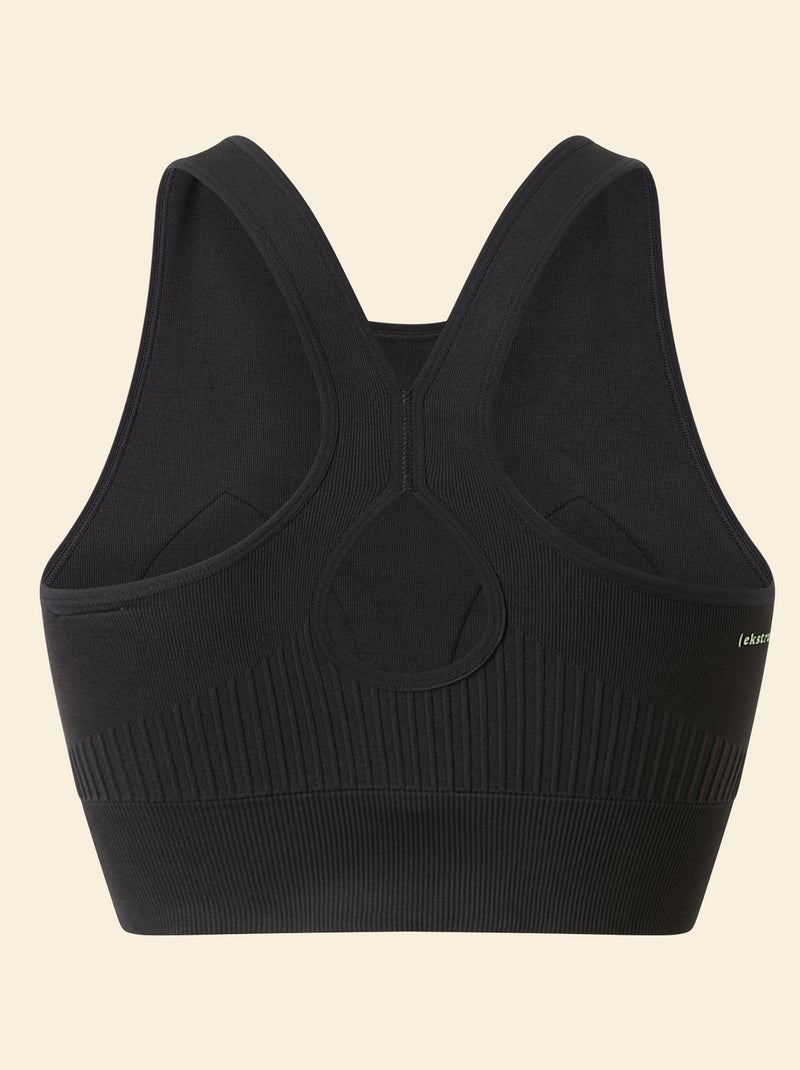 Soutien de desporto em rib suporte leve - (ekstract) Preto - Kiabi