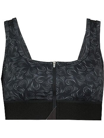 Soutien de Desporto Le Coq Sportif Preto para Mulher