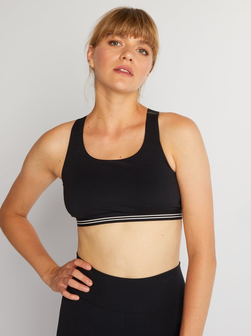 Soutien de desporto Preto - Kiabi