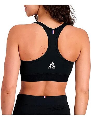 Soutien de Desporto Preto para Mulher Le Coq Sportif Training