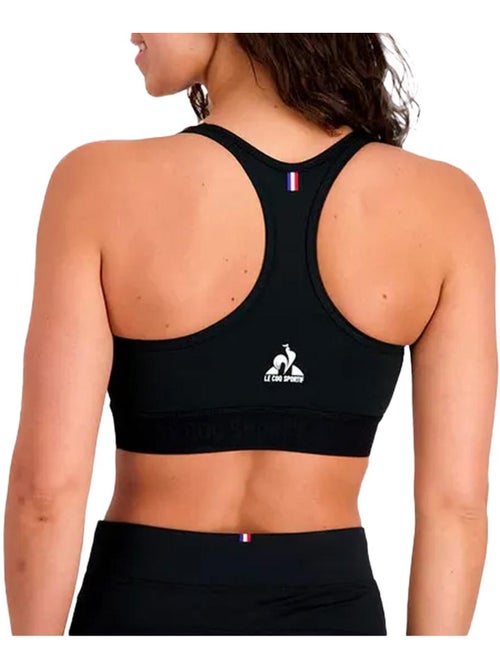 Soutien de Desporto Preto para Mulher Le Coq Sportif Training - Kiabi Soutien de Desporto Preto para Mulher Le Coq Sportif Training - Kiabi