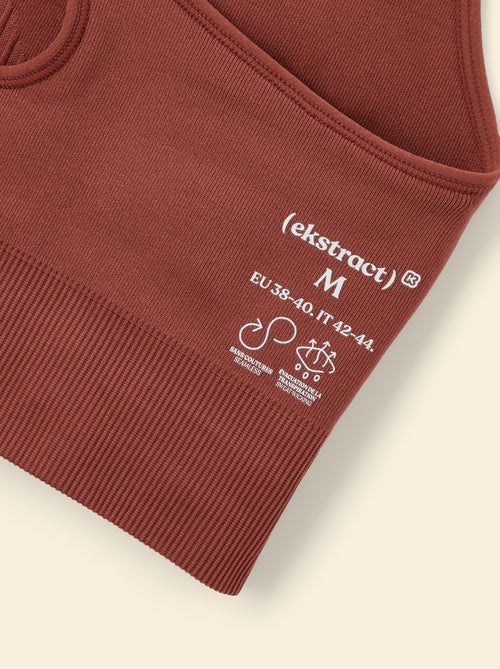 Soutien de desporto sem costuras - (ekstract) - Kiabi Soutien de desporto sem costuras - (ekstract) - Kiabi