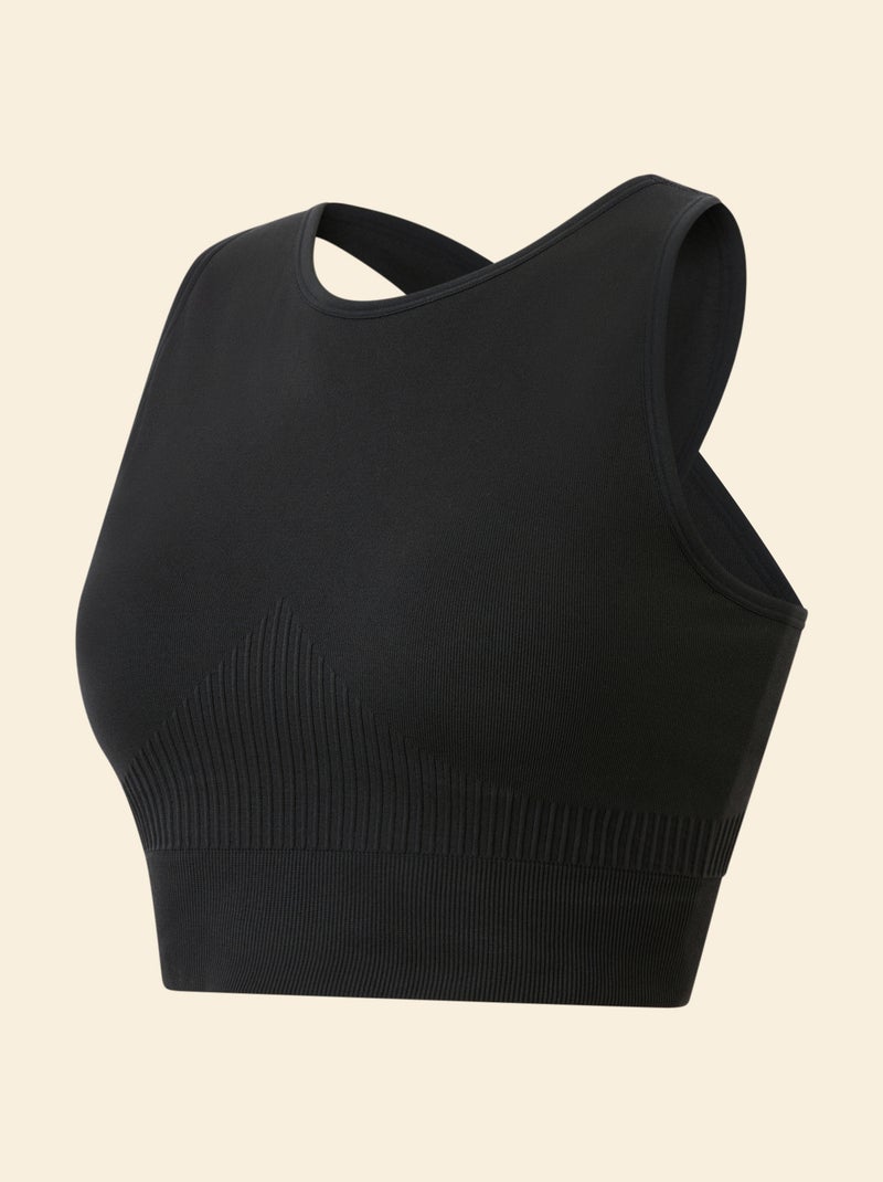 Soutien de desporto sem costuras - (ekstract) Preto - Kiabi