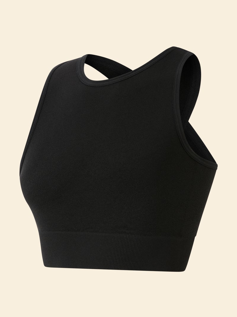 Soutien de desporto sem costuras - (ekstract) Preto - Kiabi