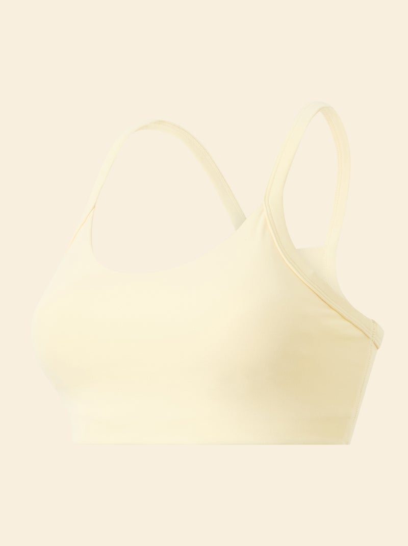 Soutien de desporto suporte leve - (ekstract) Amarelo - Kiabi