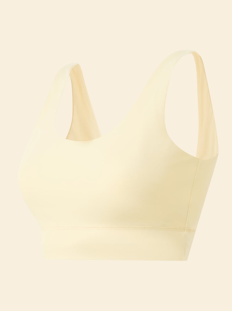 Soutien de desporto suporte leve - (ekstract) Amarelo - Kiabi