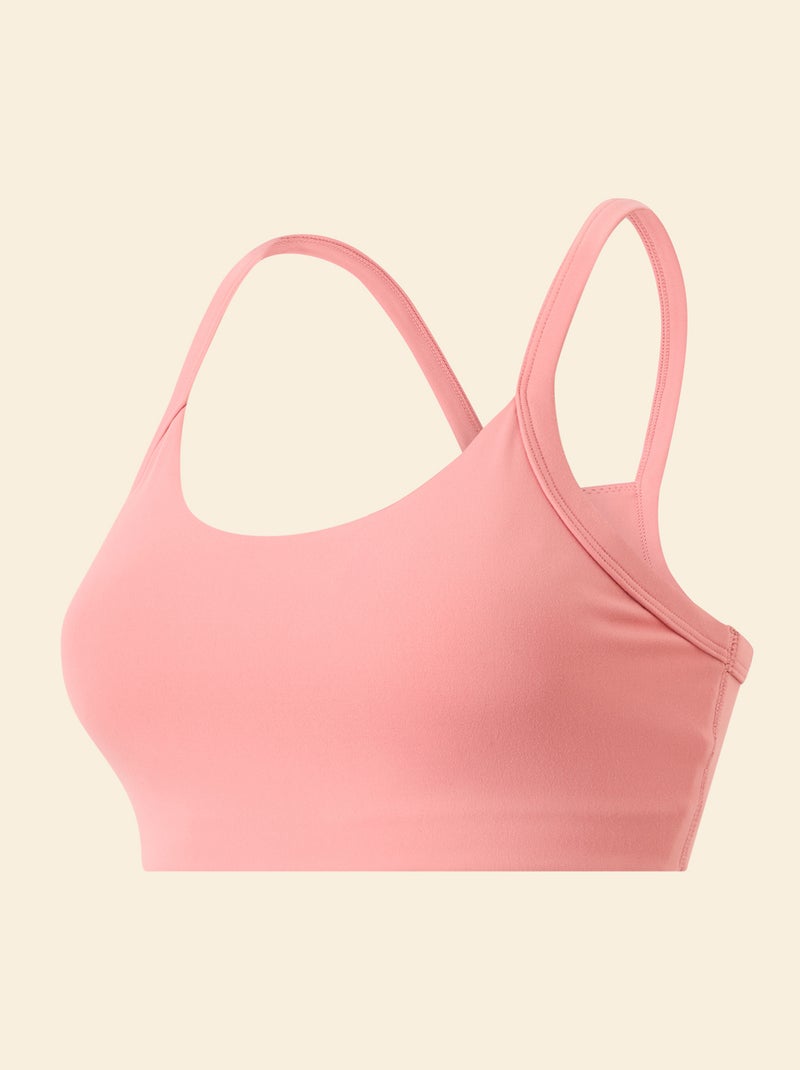 Soutien de desporto suporte leve - (ekstract) Rosa - Kiabi