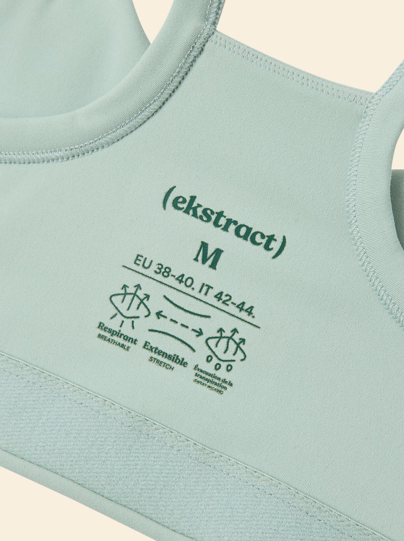 Soutien de desporto suporte leve - (ekstract) Verde - Kiabi
