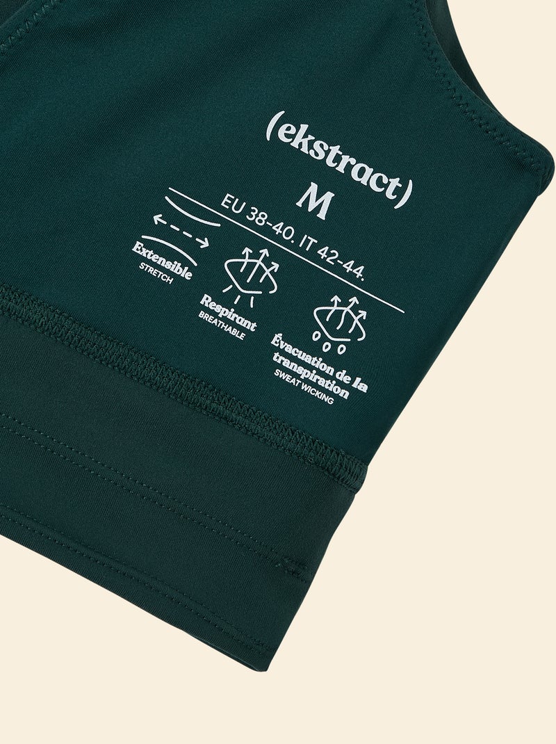 Soutien de desporto suporte leve - (ekstract) Verde - Kiabi