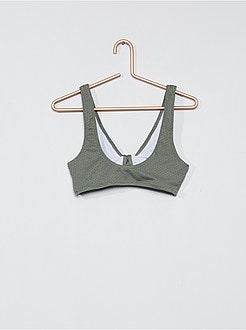 Soutien de fato de banho com laço de fantasia - Kiabi