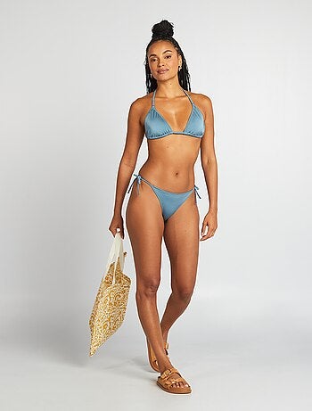 Soutien de fato de banho em triângulo