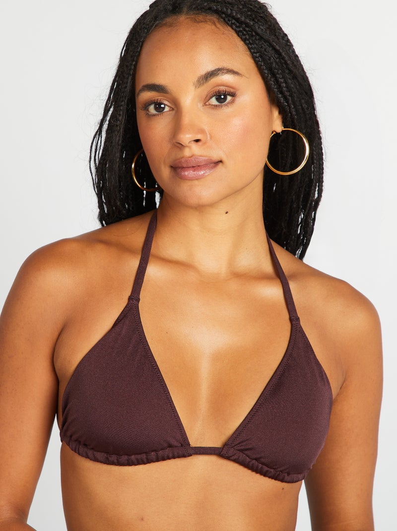 Soutien de fato de banho em triângulo VIOLETA - Kiabi