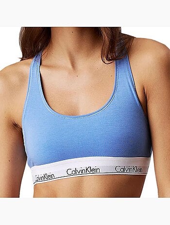 Soutien Calvin Klein Jeans Rosa sem Acolchoado para Mulher