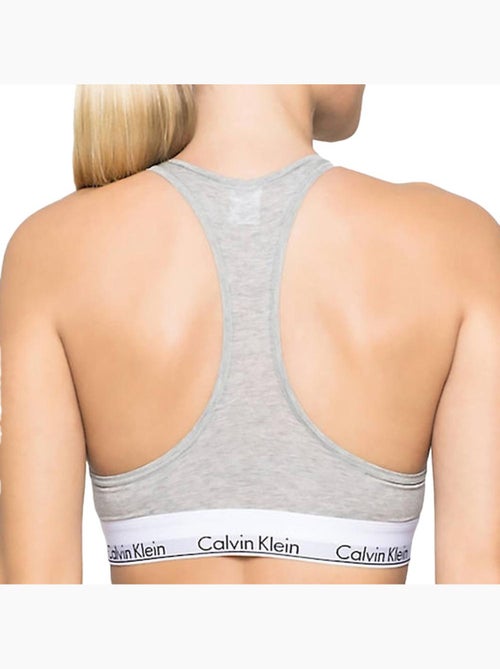 Soutien de Mulher Calvin Klein Jeans Cinzento sem Acolchoado 0000F3785E - Kiabi