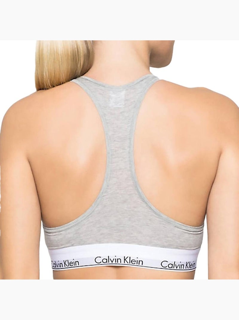 Soutien de Mulher Calvin Klein Jeans Cinzento sem Acolchoado 0000F3785E Cinza-prateado - Kiabi