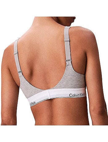 Soutien calvin klein jeans push-up rosa para mulher
