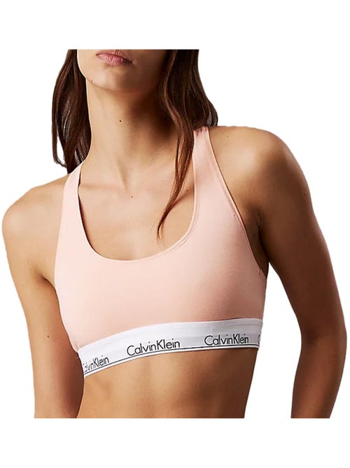 Soutien de mulher calvin klein jeans rosa sem acolchoado 0000f3785e - Kiabi