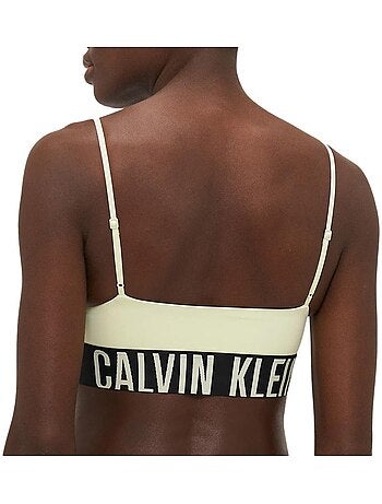 Soutien de Mulher Calvin Klein Jeans Verde sem Acolchoado