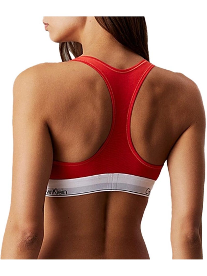 Soutien de Mulher Calvin Klein Jeans Vermelho sem Forro 0000F3785E Vermelho - Kiabi