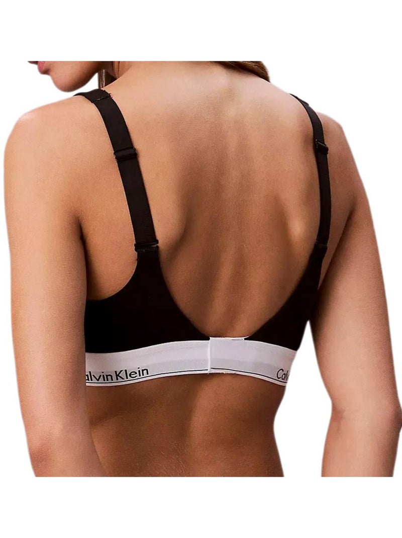 Soutien de mulher preto calvin klein jeans com efeito push-up Preto - Kiabi