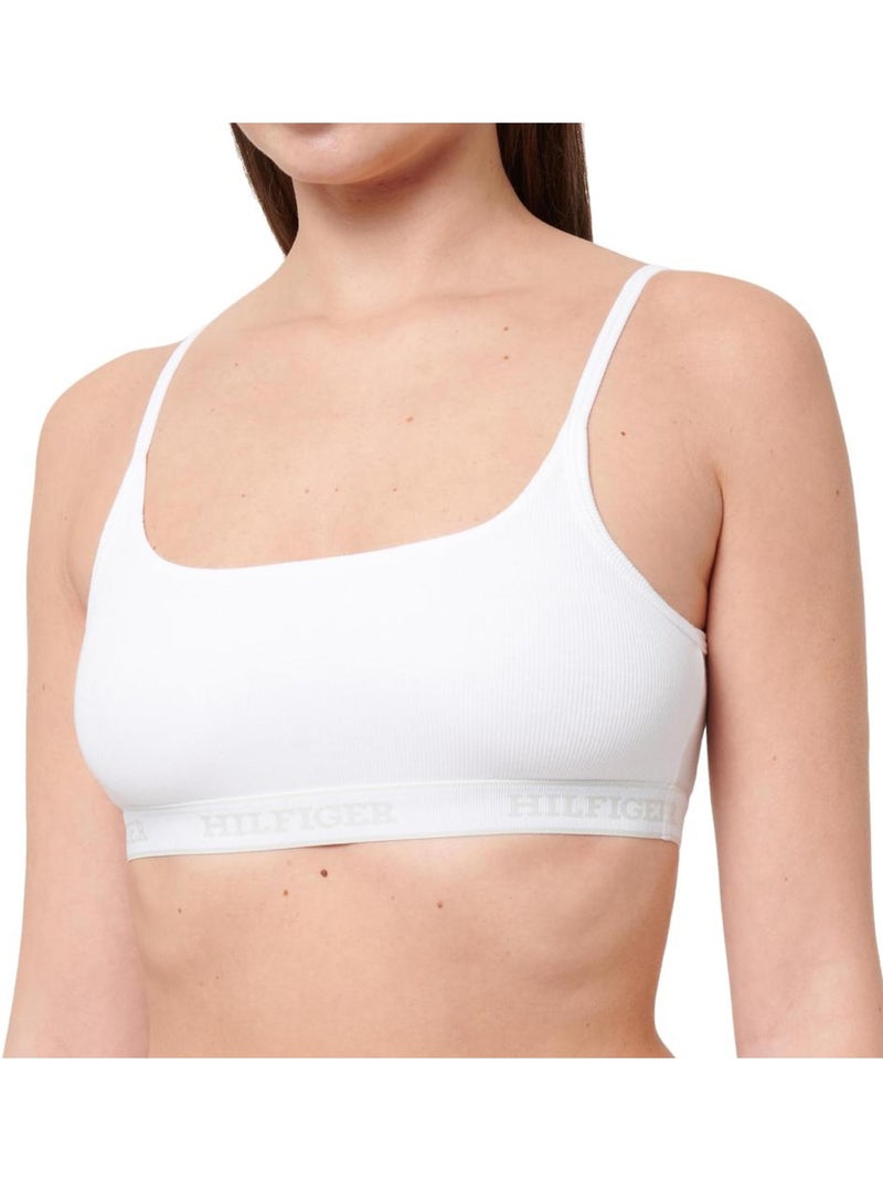 Soutien de Mulher Tommy Hilfiger Branco sem Acolchoamento Branco - Kiabi