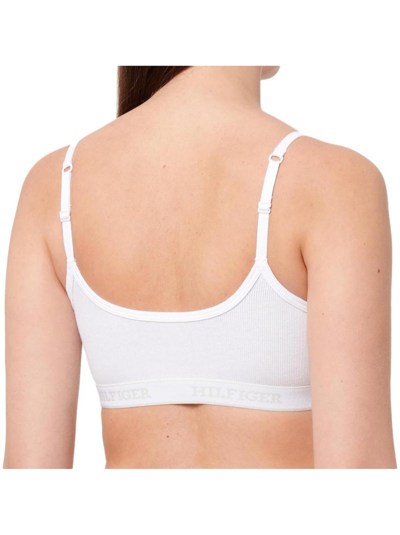 Soutien de Mulher Tommy Hilfiger Branco sem Acolchoamento Branco - Kiabi