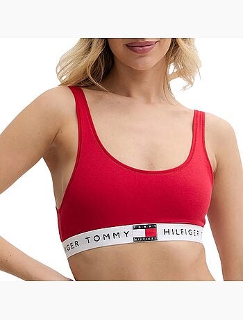 Soutien de Mulher Tommy Hilfiger Vermelho sem Forro