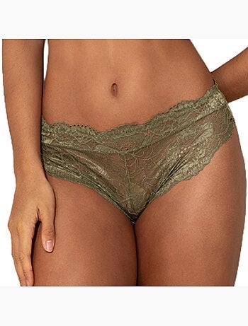 Soutien de mulher verde les petites bombes serenade