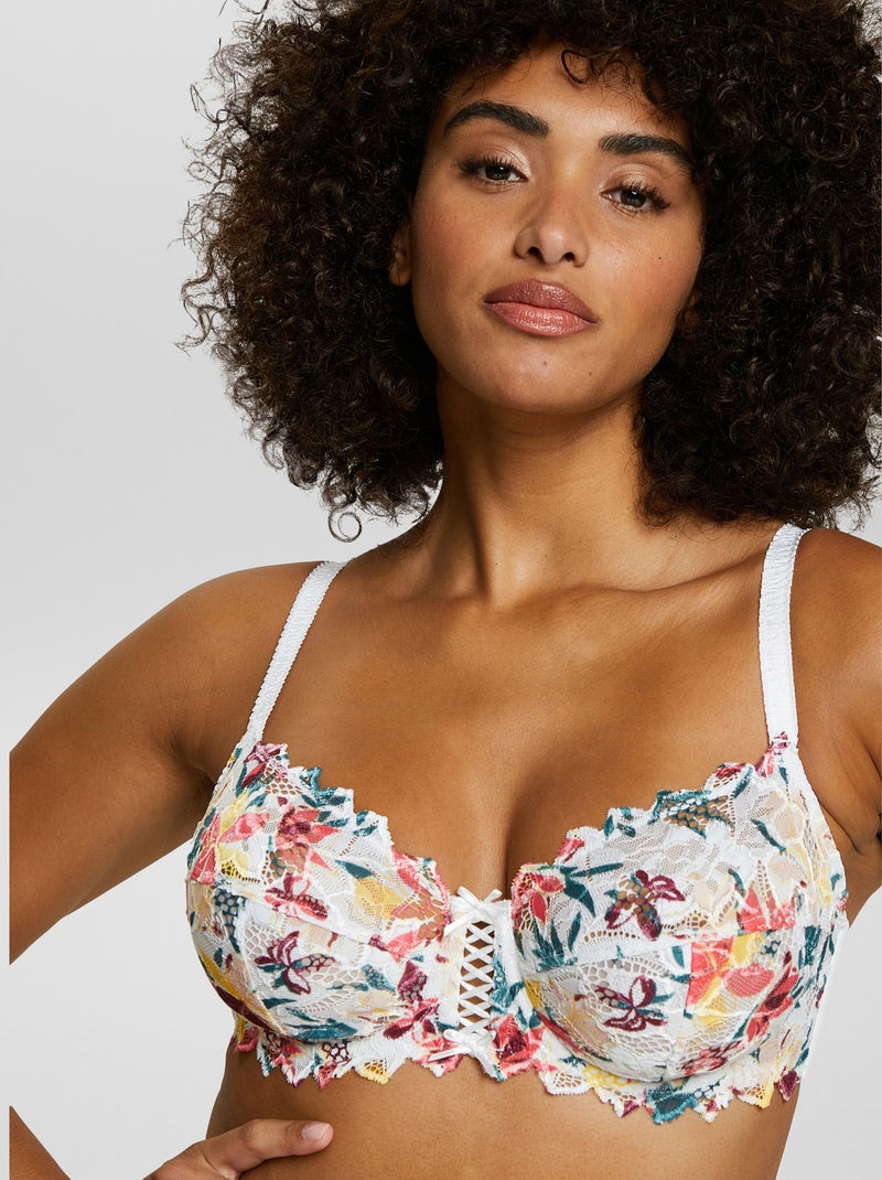Soutien de renda Arum 'Sans Complexe' BRANCO - Kiabi