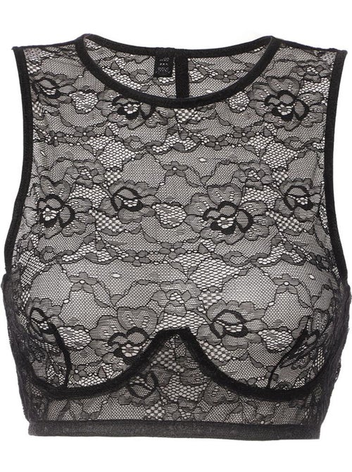 Soutien de Renda Preto Vero Moda para Mulher 10277259 - Kiabi