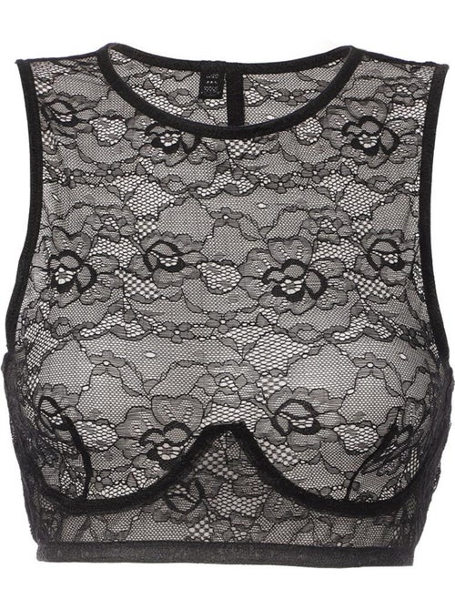 Soutien de Renda Preto Vero Moda para Mulher 10277259 - Kiabi