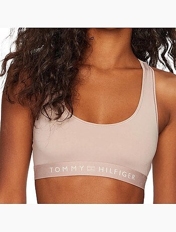 Soutien de Renda Rosa sem Acolchoado Tommy Hilfiger para Mulher