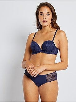 Soutien decotado almofadado - Kiabi