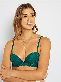 Soutien decotado almofadado - Kiabi