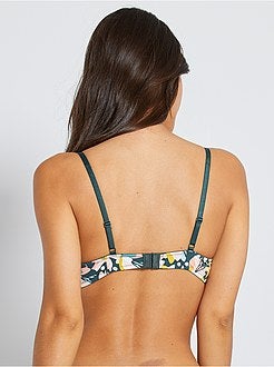 Soutien decotado almofadado - Kiabi