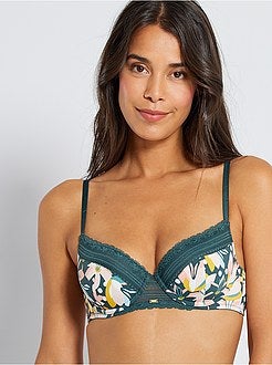 Soutien decotado almofadado - Kiabi