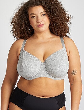 Soutien decotado em jersey