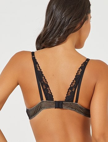 Soutien decotado em renda - Kiabi