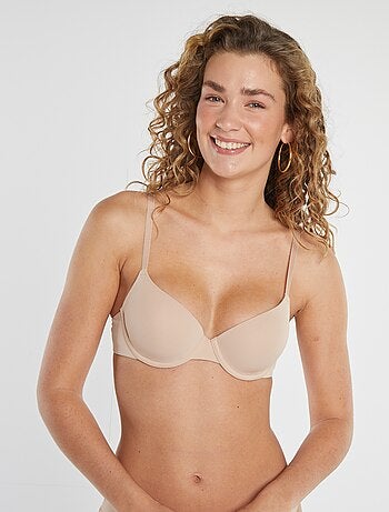 Soutien decotado invisível