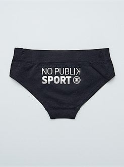 Soutien e cuecas para mulher 'No Publik' - Kiabi