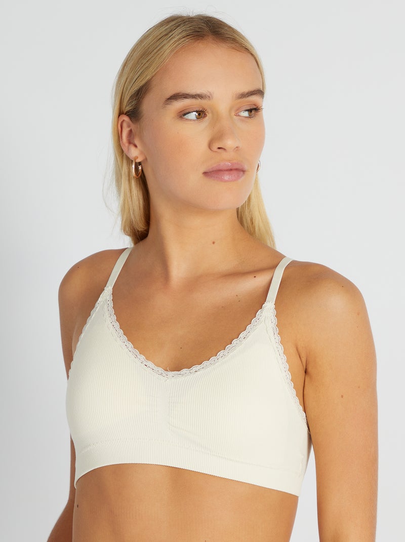 Soutien em forma de triângulo BRANCO - Kiabi