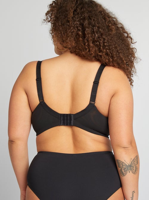 Soutien em malha e bordados - Kiabi