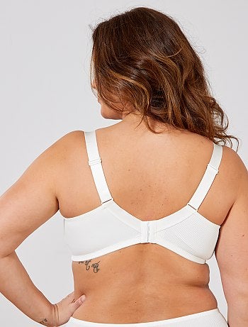 Soutien em microfibra em relevo - Kiabi