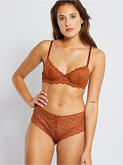 Soutien em renda floral - Kiabi