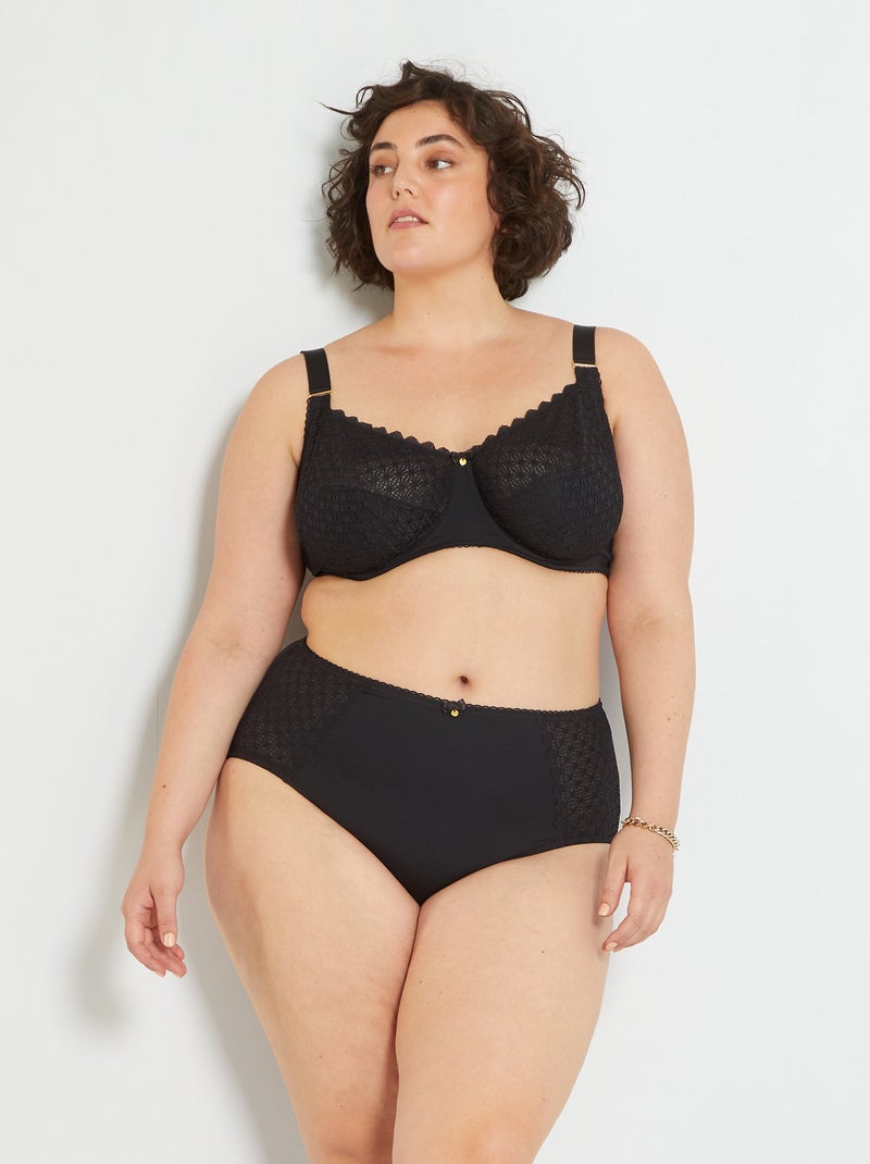 Soutien em renda Preto - Kiabi